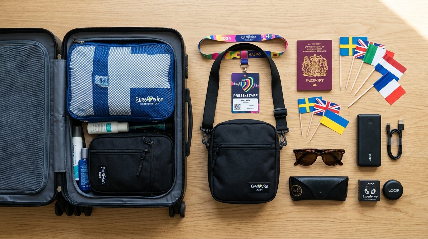 Eurovision Packing Checklist & Arena Burgas Rules